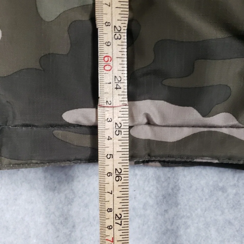 The Children's Place Boys Camo Jacket Large 10/12 Hooded Fleece Lined Camouflage